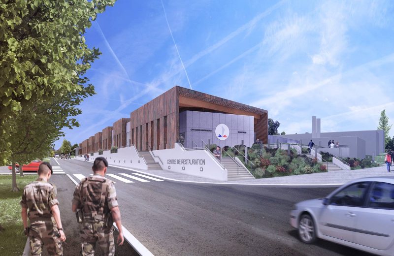 Projet Restaurant 1250 couverts à Lanester